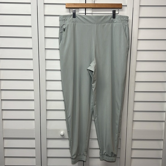 Athleta Brooklyn Textured Jogger Size 16 City Stripe - Picture 5 of 12
